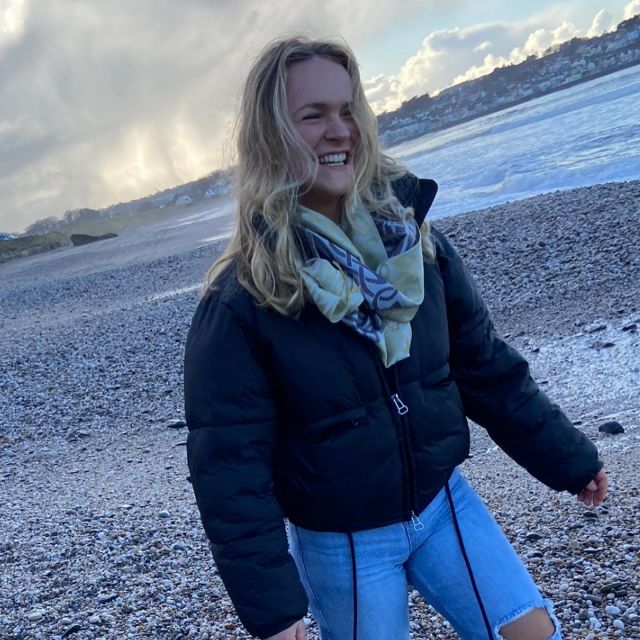 When the sea interrupts your photo shoot 🙈 Our Caher Island scarf is the perfect look for a cold Irish beach!

Website link in bio 👆👆

#celtic #fashion #beachlife #style